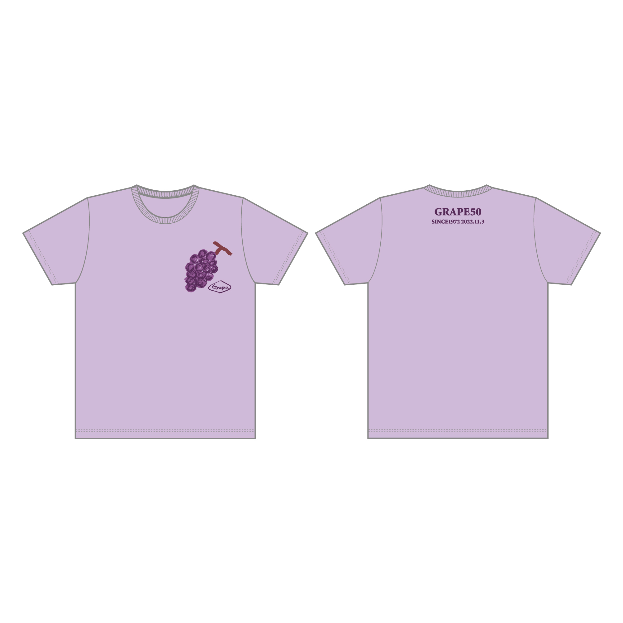 オールイン プレミアムセット│TシャツXLサイズ/ハンドタオル紫
